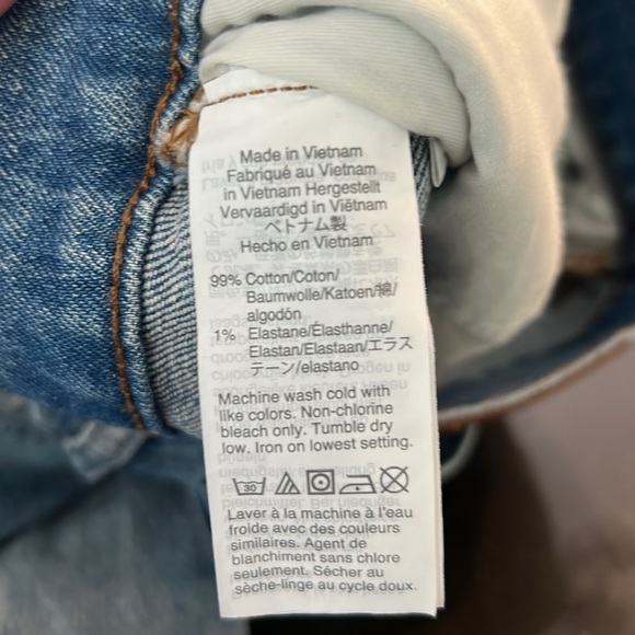 Madewell The Perfect Vintage Jean in Rosabelle Wash: Comfort Stretch SZ 27 - Picture 5 of 10